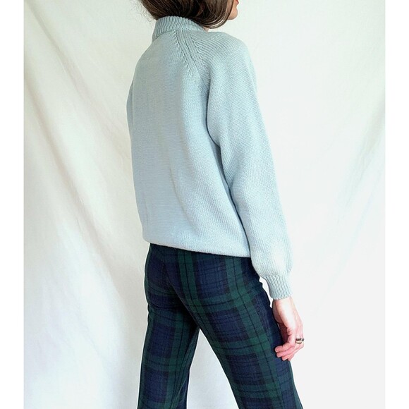 1950s Cable Knit Wool Sweater: Vintage Obermeyer Ski, Made in Italy - Picture 9 of 13